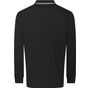 AWDis Just Polos Long Sleeve Tipped 100 Polo deep_black/white