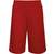 ProAct SHORT RÉVERSIBLE BASKET-BALL UNISEXE sporty_red/white