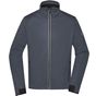 James&Nicholson Men´s Sports Softshell Jacket titan/black