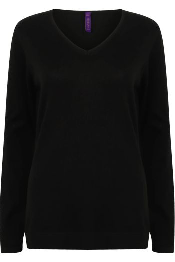 Image produit Ladies' 12gg v-neck jumper