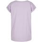 Build Your Brand Ladies Extended Shoulder Tee lilac