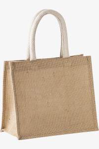 Image produit Sac style cabas en toile de jute - modèle moyen