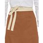 SG Accessories - Bistro Santorini - Contrasted Bistro Apron with Pocket burnt_orange