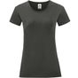 fruit of the loom Ladies Iconic 150 T graphite_clair