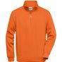 James&Nicholson Workwear Half Zip Sweat orange