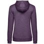 B&C Collection #Hoodie /women French Terry heather_purple