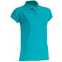JHK Lady Regular Polo turquoise