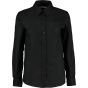 Kustom Kit Workwear Oxford Shirt Long Sleeve Black
