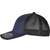 flexfit 110 Structured Canvas Trucker Cap navy/black