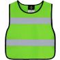 Korntex Chasuble/Poncho de sécurité pour enfant et adulte Neon green