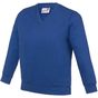 AWDis Academy Sweat-shirt à col en V pour enfants Academy academy_deep_royal