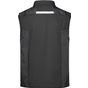 James&Nicholson Workwear Softshell Vest -STRONG- black/black