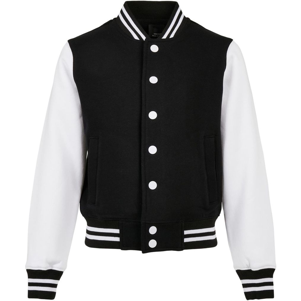 Kids Organic Sweat College Jacket Build Your Brand