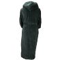 A&R Peignoir en velours avec capuche Robezz® Very black