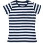 mantis Women's Stripy T navy/white