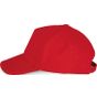 K-up Casquette enfant avec sandwich contrasté - 5 panneaux red