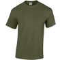 Gildan T-shirt Heavy Cotton pour adulte vert militaire