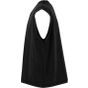 Build Your Brand Vintage Cropped Heavy Sleeveless Tee black