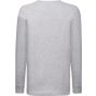fruit of the loom Kids valueweight long sleeve T heather_grey