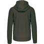 kariban Sweat-shirt capuche zippé unisexe dark_khaki