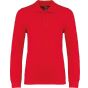 Kariban Polo manches longues enfant red