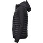 tee jays Women's hooded crossover jacket black/black