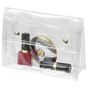Halfar Bag with press buttons Universal transparent