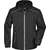 James&Nicholson Men´s Rain Jacket black/silver