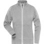 James&Nicholson Ladies´ Doubleface Work Jacket -SOLID- grey_heather