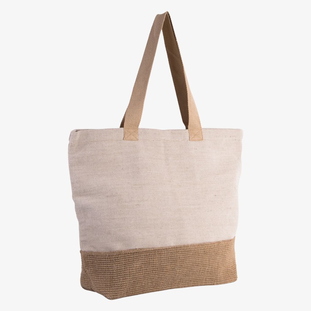 Sac de shopping fourre-tout esprit rustique kimood