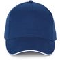 K-up Casquette - 5 panneaux royal_blue/white
