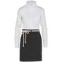 SG Accessories - Bistro Corsica - Cord Bistro Apron with Pocket black