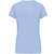 Kariban T-shirt col V manches courtes femme sky_blue