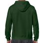 Gildan Heavy Blend Adult Full Zip Hooded Sweat forest green