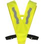 Korntex Kids Hi-Vis safety collar Haiti with safety clasp Signal yellow