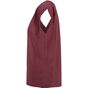 Build Your Brand Ladies Extended Shoulder Tee cherry