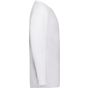 fruit of the loom Kids valueweight long sleeve T white