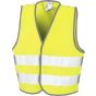 Result Junior hi-vis safety vest fluorescent_yellow