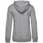 B&C Collection Inspire Zipped Hood /women_° heather_grey