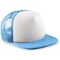 Beechfield Casquette américaine vintage junior sky_blue/white