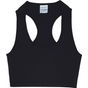 AWDis Just Cool Women's Cool Sports Crop Top jet_black