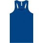 Bella Women's flowy racerback tank true_royal