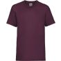 fruit of the loom Kids valueweight T burgundy