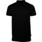 HRM Men's Heavy Stretch Polo Black