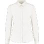 Kustom Kit Women's Stretch Oxford Shirt Long Sleeve White