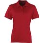 Premier Polo piqué Coolchecker® pour femme burgundy