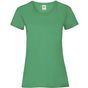 fruit of the loom Tee-shirt femme Valueweight vert_kelly