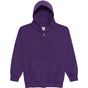 AWDis Just Hoods Kids Zoodie purple