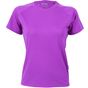 Cona Sports Ladies Rainbow Tech Tee violet