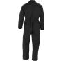 Result Recycled action overall with zip front black